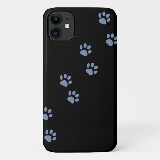 kattepoetsafdrukken van huisdieren Case-Mate iPhone case (Achterkant)