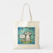 Kattepoot Kat Tote Bag (Achterkant)