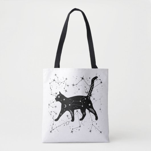 kattetas van constellatie tote bag (Voorkant)
