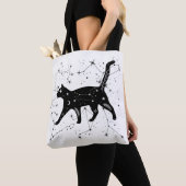 kattetas van constellatie tote bag (Dichtbij)