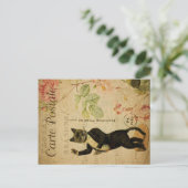  kattethema | Carte Postale | Kat-dansing Briefkaart (Staand voorkant)