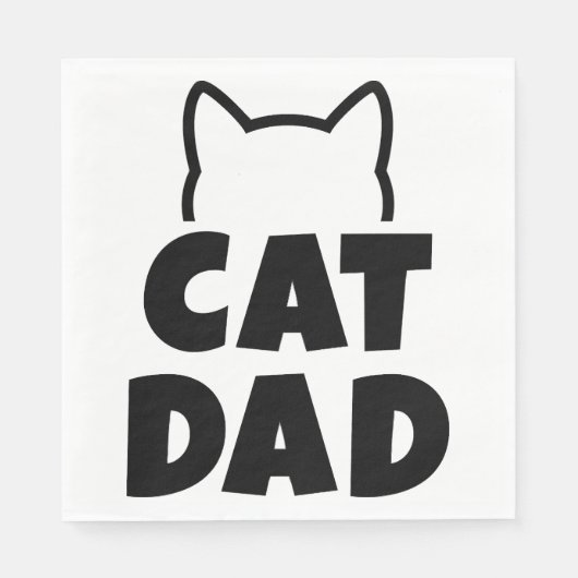 kattevader servet (Voorkant)