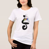 kattevogel Tri-Blend shirt (Voorkant)