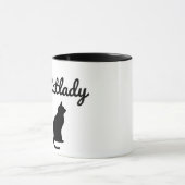 kattevrouw mok (Midden)