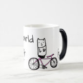 kattewereld magische mok (Voorkant rechts)