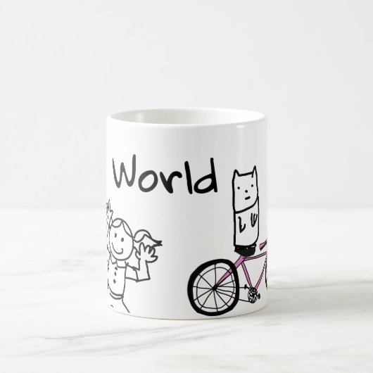 kattewereld magische mok (Center)