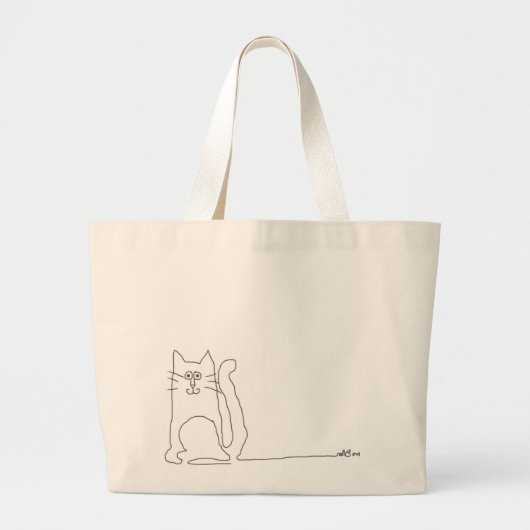 kattewinkels grote tote bag (Voorkant)