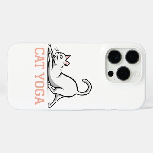 katteyoga Case-Mate iPhone case (Achterkant (horizontaal))