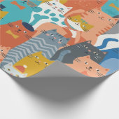KATTFAMILIE CADEAUPAPIER (Hoek)