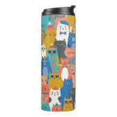 KATTFAMILIE THERMOSBEKER (Gedraaid links)