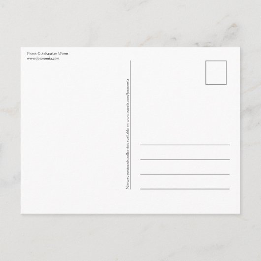 Kattfjorden Noorwegen Briefkaart (Achterkant)