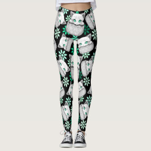 Kattig en speels uit een zakje glurend leggings
