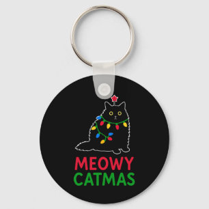 Kattig Katkerstfeest Sleutelhanger