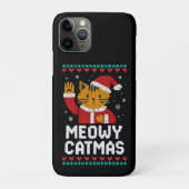 Kattig Katkerstmis Case-Mate iPhone Case (Achterkant)