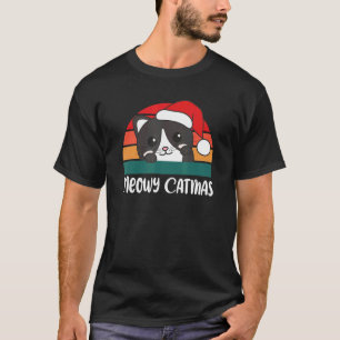 Kattig Kerstmis Katten Kerst Katten Grap 4 T-shirt
