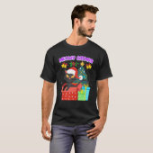 Kattig Kerstmis T-shirt (Voorkant volledig)
