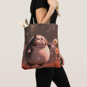 Kattig onder de bloemen Tote Bag (Dichtbij)
