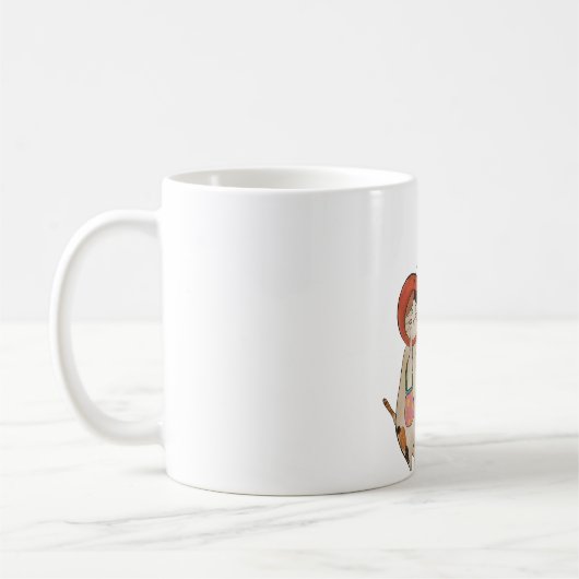 Kattige Kersen Koffiemok (Links)