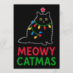 Kattige Kerstdagen Kaart