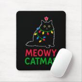 Kattige Kerstdagen Muismat (Met muis)