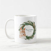 Kattige Kerstmis | Monogram Vakantie Koffiemok (Links)