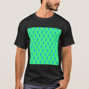 Kattige pret voor altijd Whimsical Blauwe Katten L T-shirt