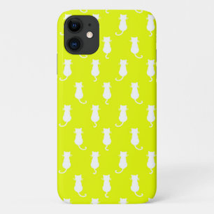 Kattige pret voor altijd Whimsical Cats Witte Kat Case-Mate iPhone Case