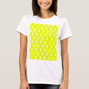Kattige pret voor altijd Whimsical Cats Witte Kat T-shirt
