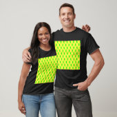 Kattige pret voor altijd Whimsical groene katten g T-shirt (Unisex)