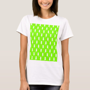 Kattige pret voor altijd Whimsical katten Witte ka T-shirt