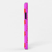 Kattige pret voor altijd Whimsical Rode Katten Roz Case-Mate iPhone Case (Achterkant/rechts)