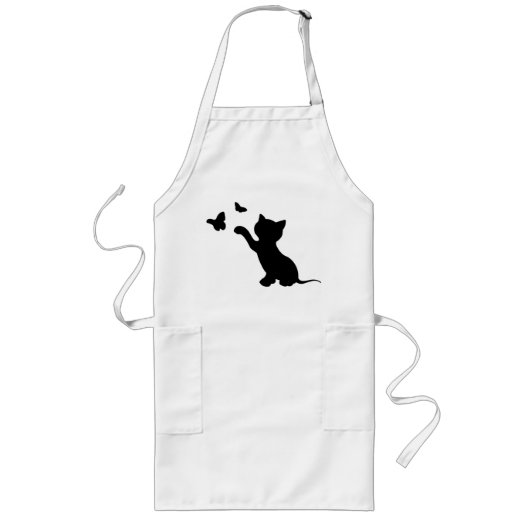 KATTJE DAT SPEELT MET VLINDERS LANG SCHORT (Voorkant)