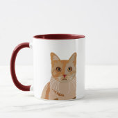 Kattje Kitty Schattige Kat Mok (Links)