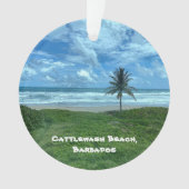 Kattlewash Beach, Barbados Ornament (voorkant)