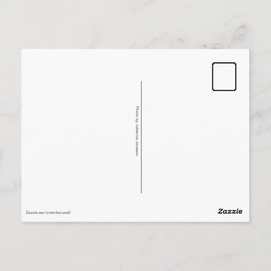 Kattunge/Kitten Briefkaart (Achterkant)