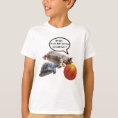 KATTURTLE EN BASKETBALL T-SHIRT (Voorkant)