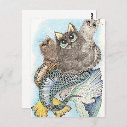 katvis briefkaart (Voorkant / Achterkant)