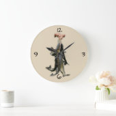 Katvis op een Langsligger Grote Klok (Huis)