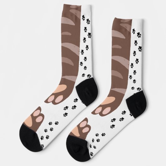 katvoet sokken (Links)