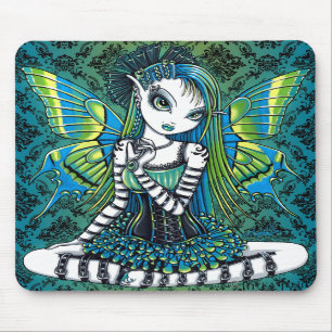 "Katy" Green Tattoo Faerie Art Mousepad Muismat