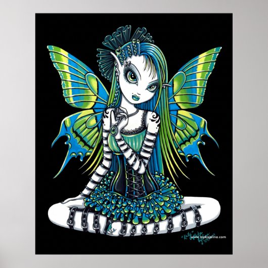 Katy Green Tattoo Fairy Poster (Voorkant)