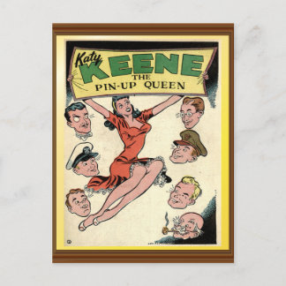 Katy Keene Pin-Up Queen Comic Hoesje Briefkaart