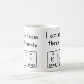 Katy periodieke lijstnaam mok (Center)