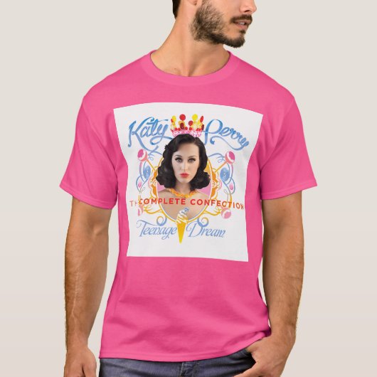 Katy Perry Teenage Dream De Complete Confectie T-shirt (Voorkant)