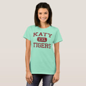 Katy - Tigers - Katy High School - Katy Texas T-shirt (Voorkant volledig)