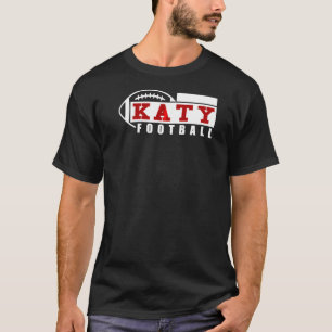 Katy Tigers Katy Texas Distress Tigers Football T-shirt