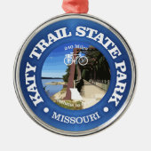 Katy Trail (fietsen c) Metalen Ornament (Voorkant)