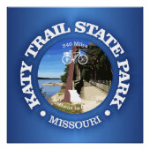 Katy Trail (fietsen c) Perfect Poster (Voorkant)