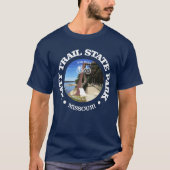 Katy Trail (fietsen c) T-shirt (Voorkant)