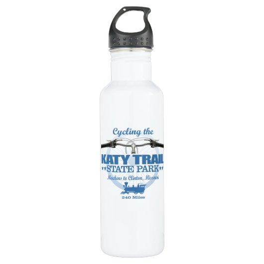 Katy Trail (H2) Waterfles (Voorkant)